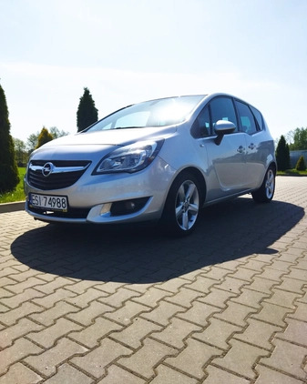 Opel Meriva cena 34900 przebieg: 196000, rok produkcji 2017 z Sieradz małe 46